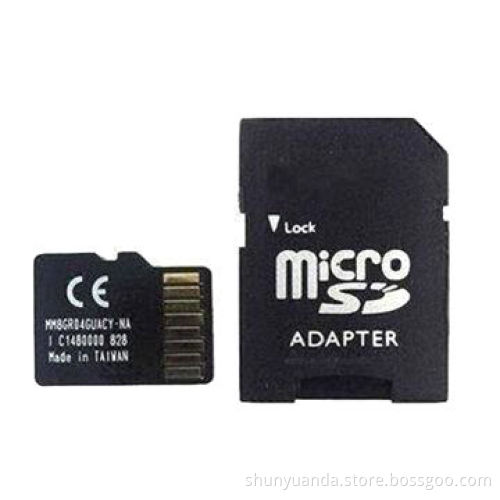 128MB-2GB Memory Card with Card Adapter, Supports SD and SDI Communication Protocols